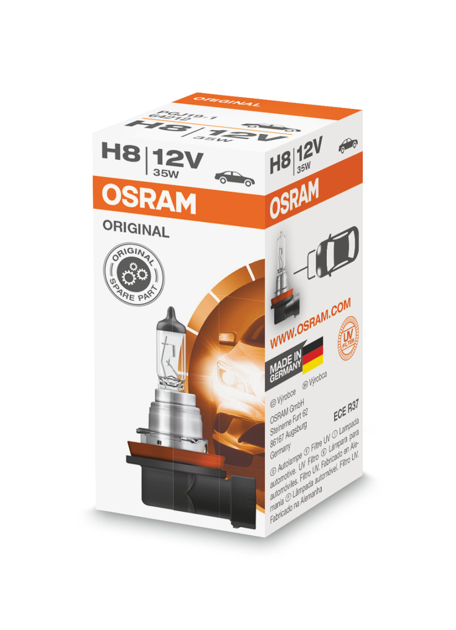 Лампа головного света  H8 12В 35Вт Osram 64212 аналог N10829501